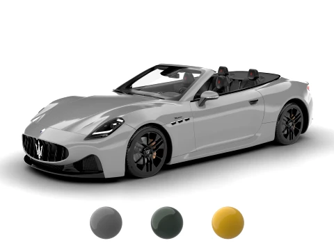 Maserati GranCabrio Modena 2025 Modelo 3D