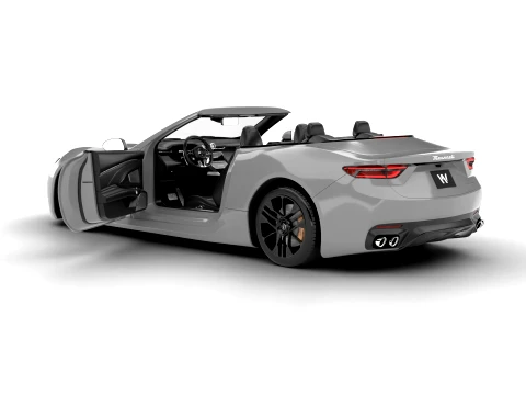 Maserati GranCabrio Modena 2025 HQ 3D Model