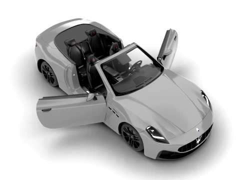Maserati GranCabrio Modena 2025 HQ 3D Model