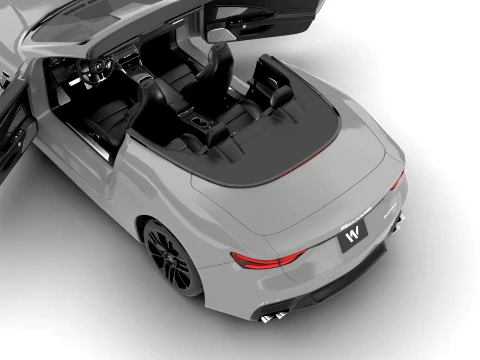 Maserati GranCabrio Modena 2025 HQ 3D Model
