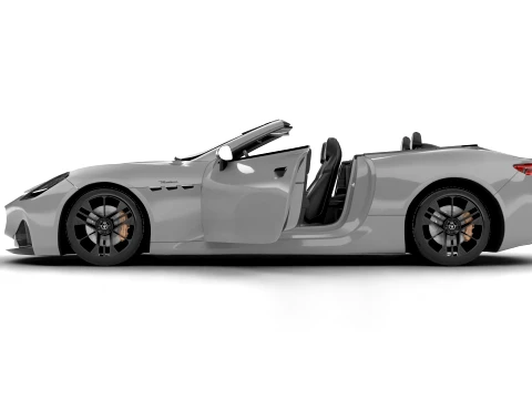 Maserati GranCabrio Modena 2025 HQ 3D Model