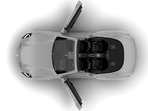 Maserati GranCabrio Modena 2025 HQ 3D Model