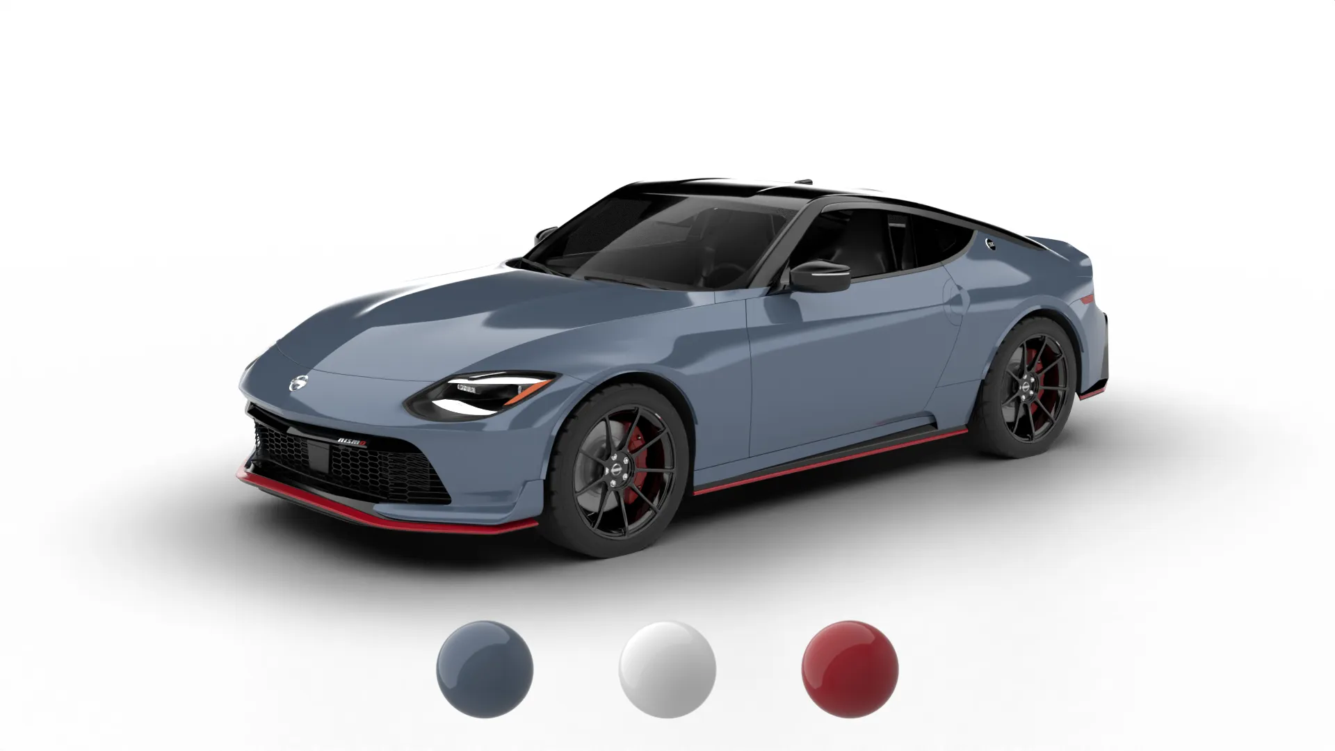 Nissan Z Nismo 2024 3D Model .c4d .max .obj .3ds .fbx .stl .blend 