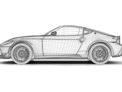 Nissan Z Nismo 2024 3D Model
