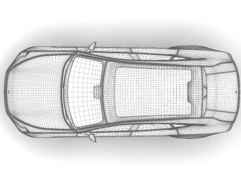 Polestar 5 2025 3D Model