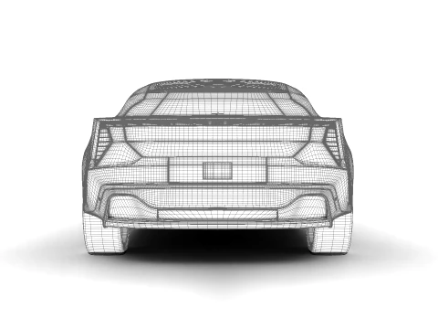 Polestar 5 2025 3D Model