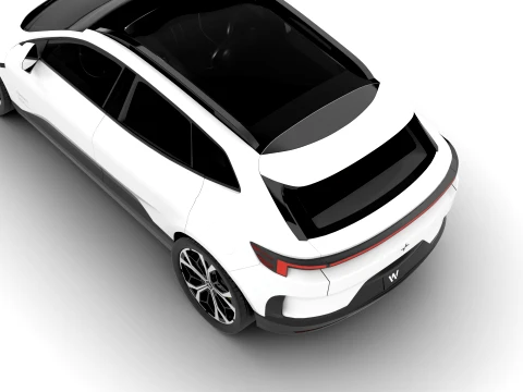 Polestar 4 SUV 2027 3D Model