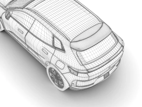 Polestar 4 SUV 2027 3D Model