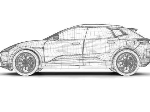 Polestar 4 SUV 2027 3D Model
