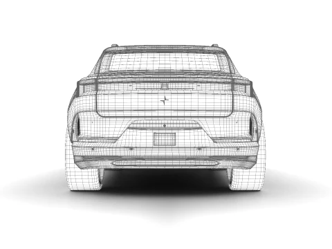 Polestar 4 SUV 2027 3D Model