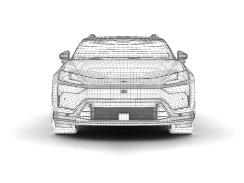 Polestar 4 SUV 2027 3D Model