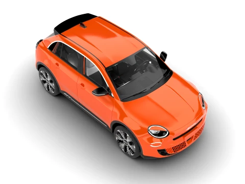 Fiat 600e 2024 3D Model
