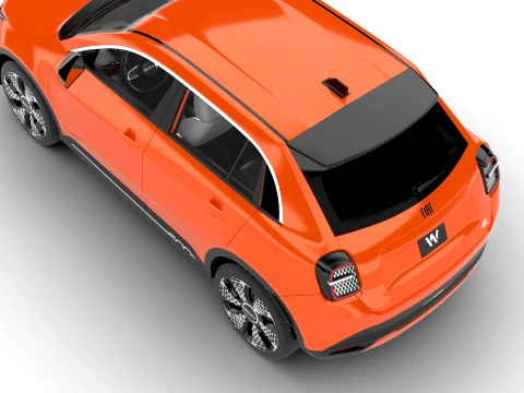 Fiat 600e 2024 3D Model