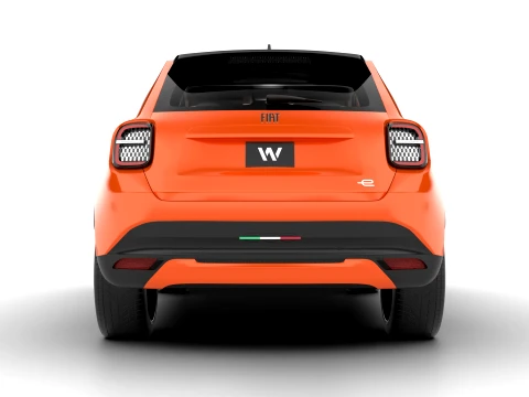 Fiat 600e 2024 3D Model