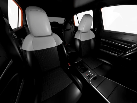 Fiat 600e 2024 3D Model