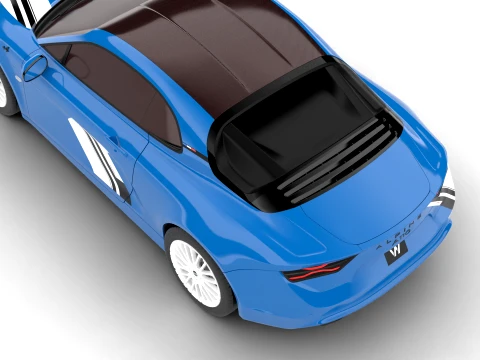 Alpine A110 San Remo 73 2023 3D Model