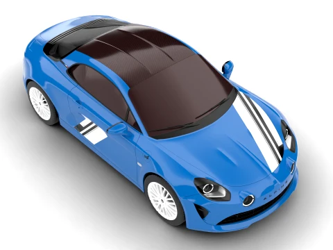 Alpine A110 San Remo 73 2023 3D Model