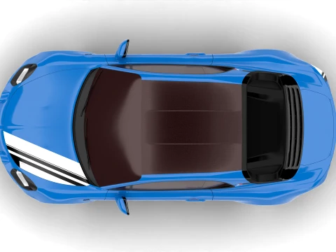 Alpine A110 San Remo 73 2023 3D Model