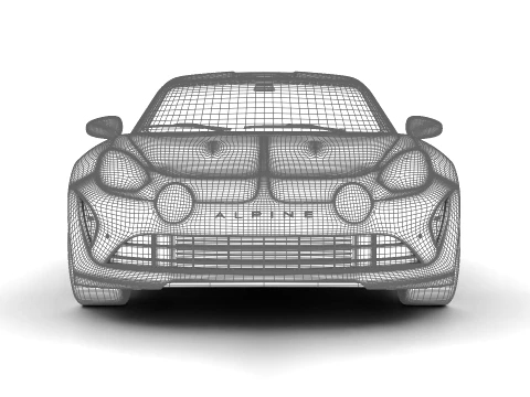Alpine A110 San Remo 73 2023 3D Model
