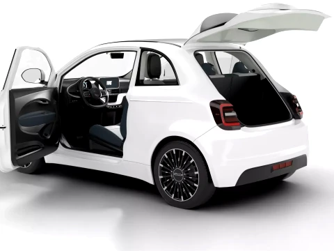 Pack Fiat HQ interior 3D Model