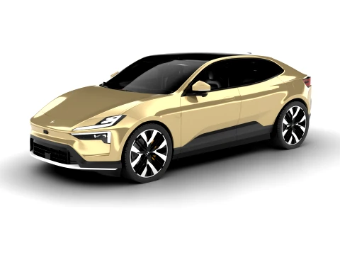 Polestar 4 2024 3D Model