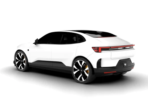 Polestar 4 2024 3D Model