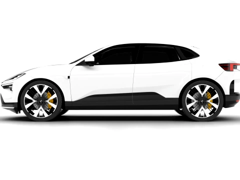 Polestar 4 2024 3D Model