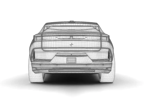 Polestar 4 2024 3D Model