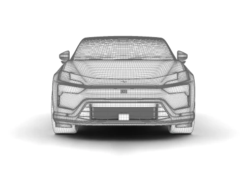 Polestar 4 2024 3D Model