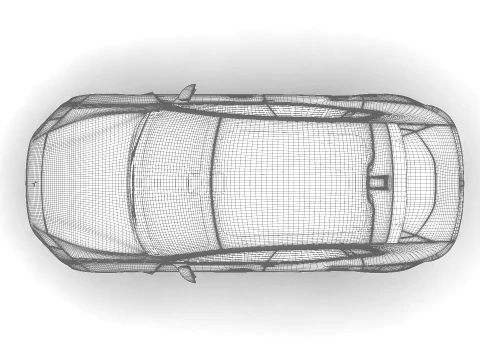 Polestar 4 2024 3D Model