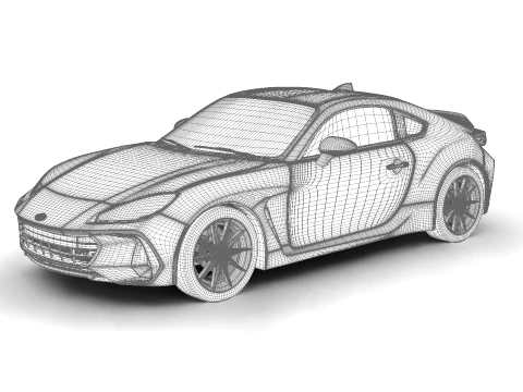Subaru BRZ ZC15 2027 3D Model