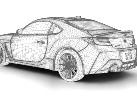 Subaru BRZ ZC15 2027 3D Model