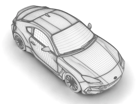Subaru BRZ ZC15 2027 3D Model