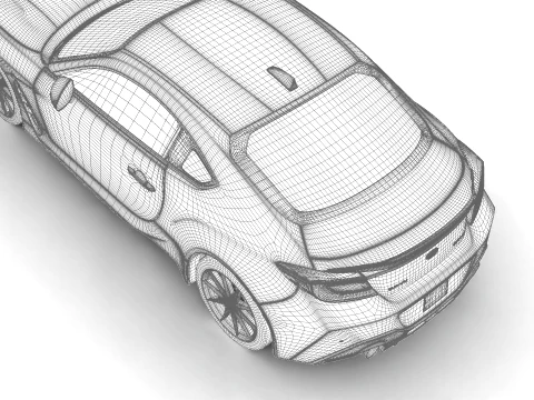 Subaru BRZ ZC15 2027 3D Model
