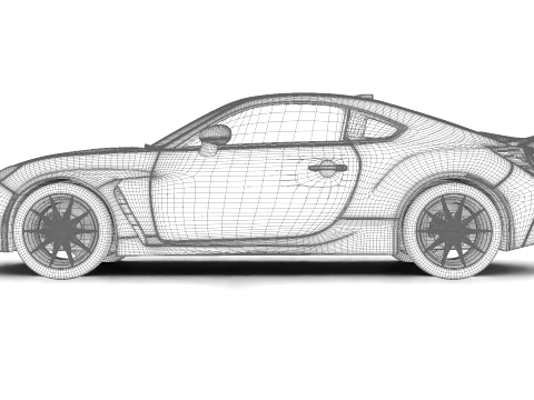 Subaru BRZ ZC15 2027 3D Model