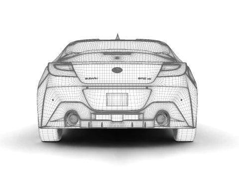 Subaru BRZ ZC15 2027 3D Model