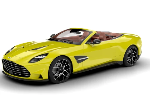 Aston Martin Vanquish Volante 2026 HQ 3D Model