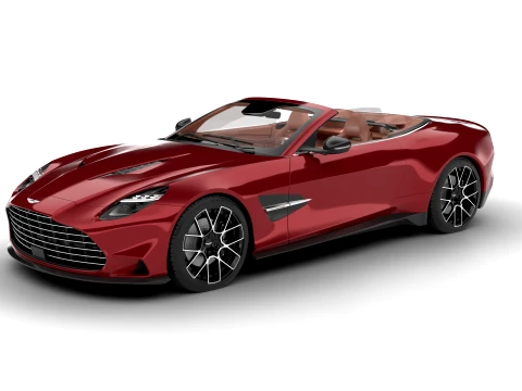 Aston Martin Vanquish Volante 2026 HQ 3D Model