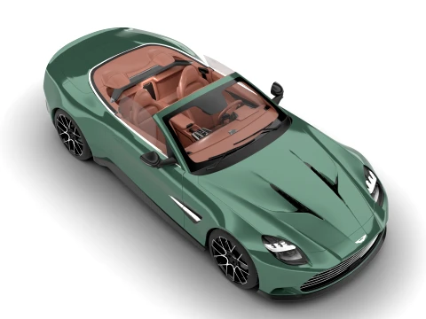 Aston Martin Vanquish Volante 2026 HQ 3D Model