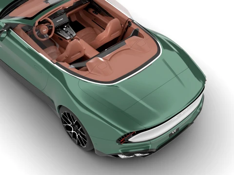 Aston Martin Vanquish Volante 2026 HQ 3D Model