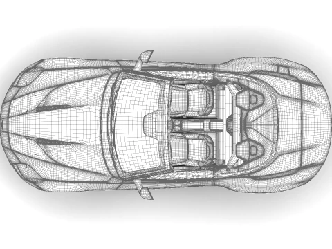 Aston Martin Vanquish Volante 2026 HQ 3D Model