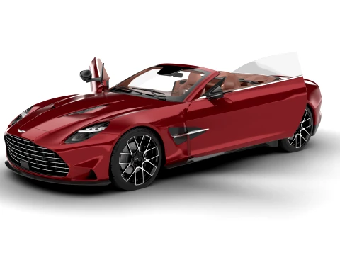 Aston Martin Vanquish Volante 2026 HQ 3D Model