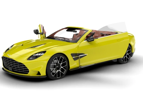 Aston Martin Vanquish Volante 2026 HQ 3D Model