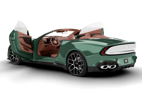 Aston Martin Vanquish Volante 2026 HQ 3D Model