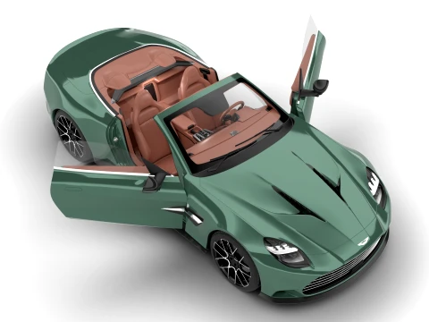 Aston Martin Vanquish Volante 2026 HQ 3D Model