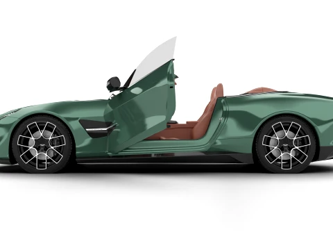 Aston Martin Vanquish Volante 2026 HQ 3D Model