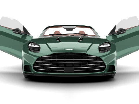 Aston Martin Vanquish Volante 2026 HQ 3D Model