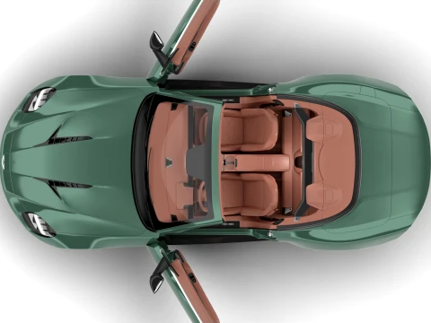 Aston Martin Vanquish Volante 2026 HQ 3D Model