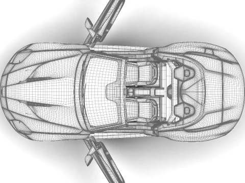 Aston Martin Vanquish Volante 2026 HQ 3D Model