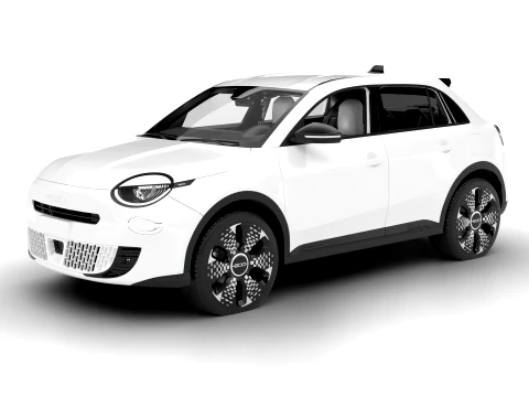 Fiat 600 Petrol 2026 3D Model